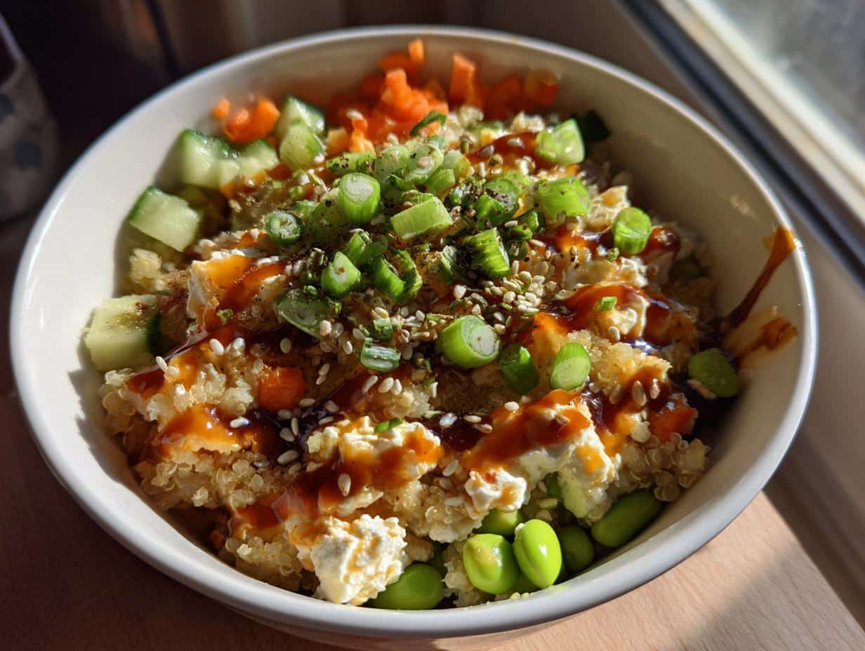Cottage Cheese Asian Fusion Bowl