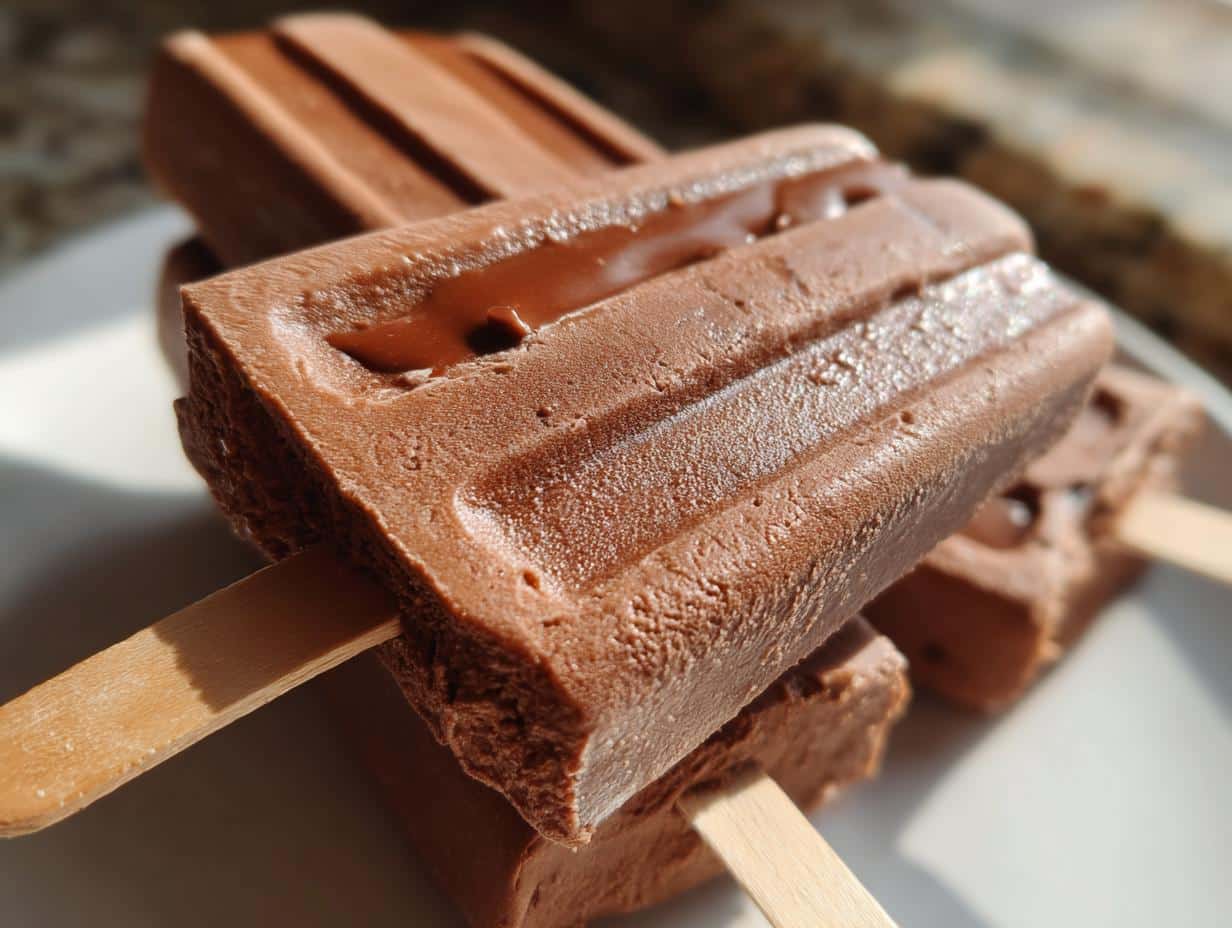 Cottage Cheese Chocolate Fudgesicles