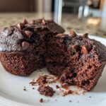 Cottage Cheese Double Chocolate Muffins