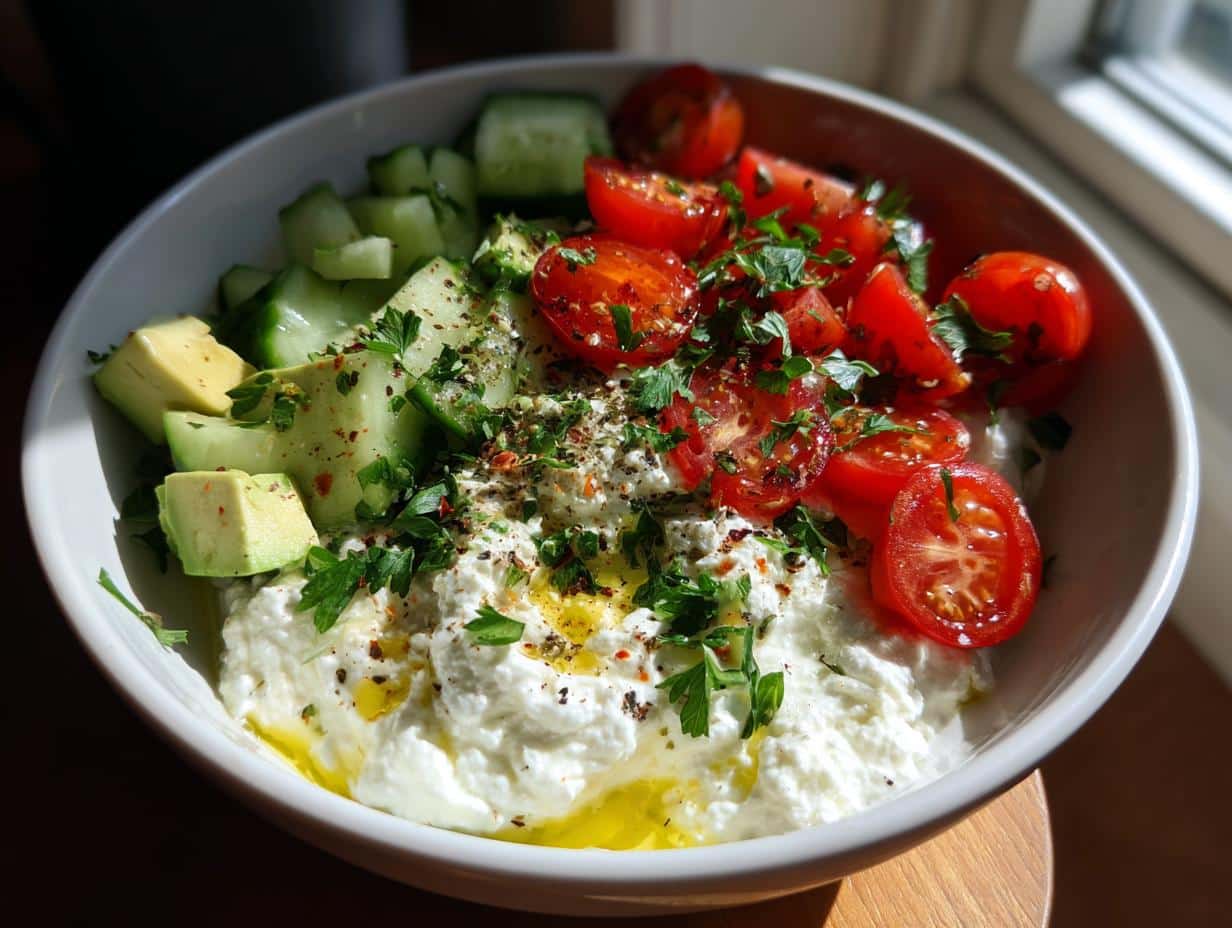 Cottage Cheese Greek Goddess Bowl