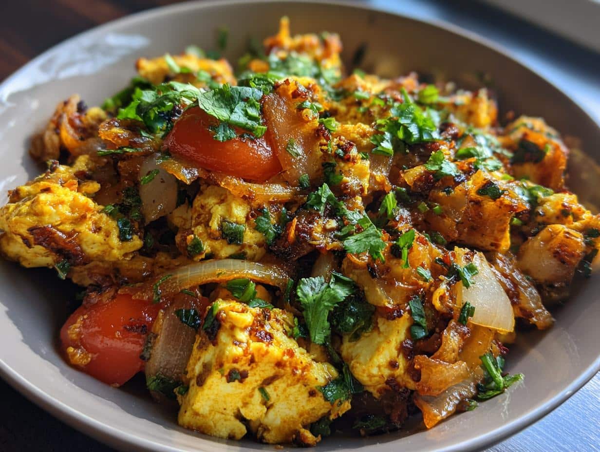 Cottage Cheese Indian Spice Bowl