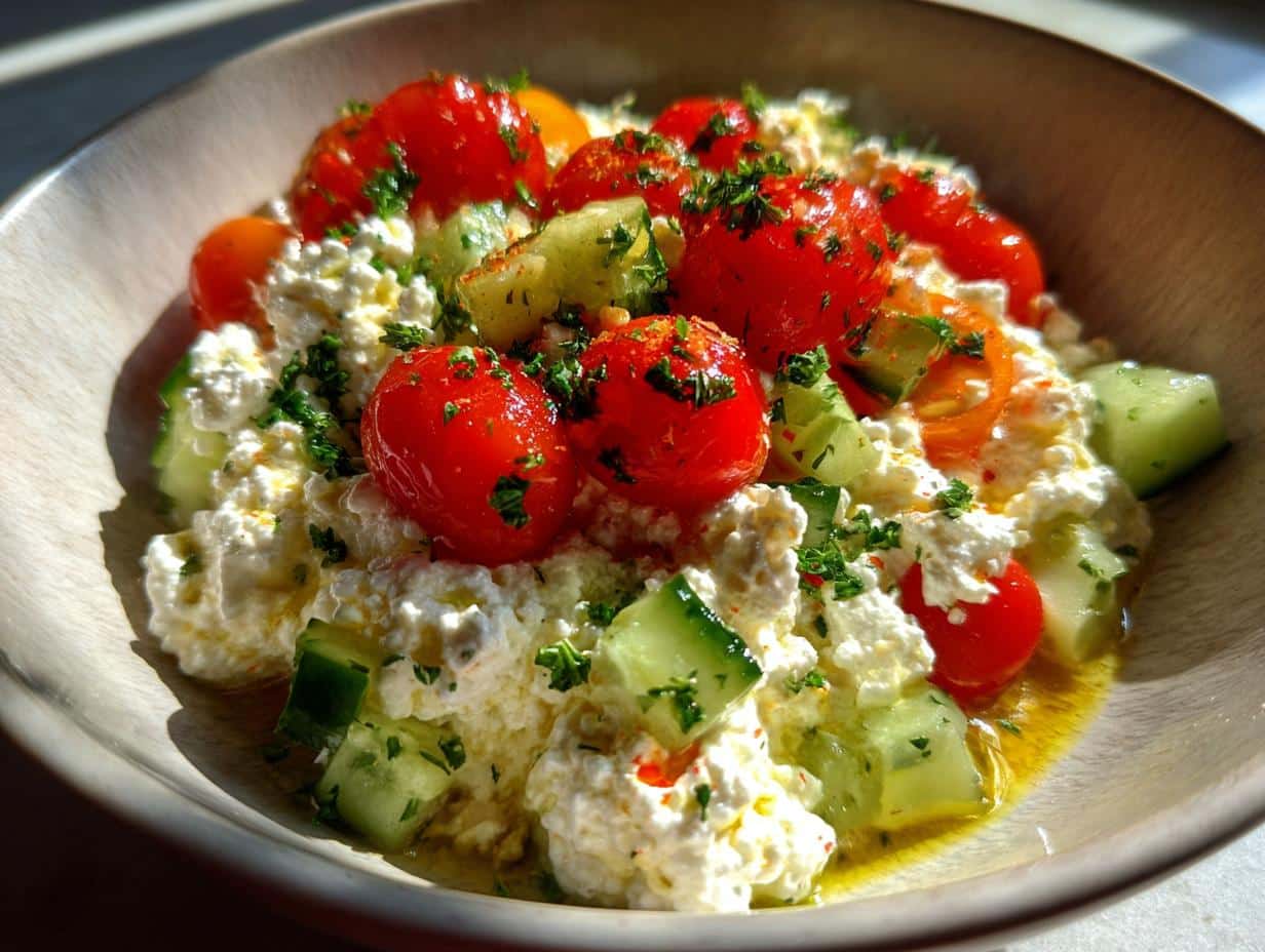 Cottage Cheese Italian Herb Bowl