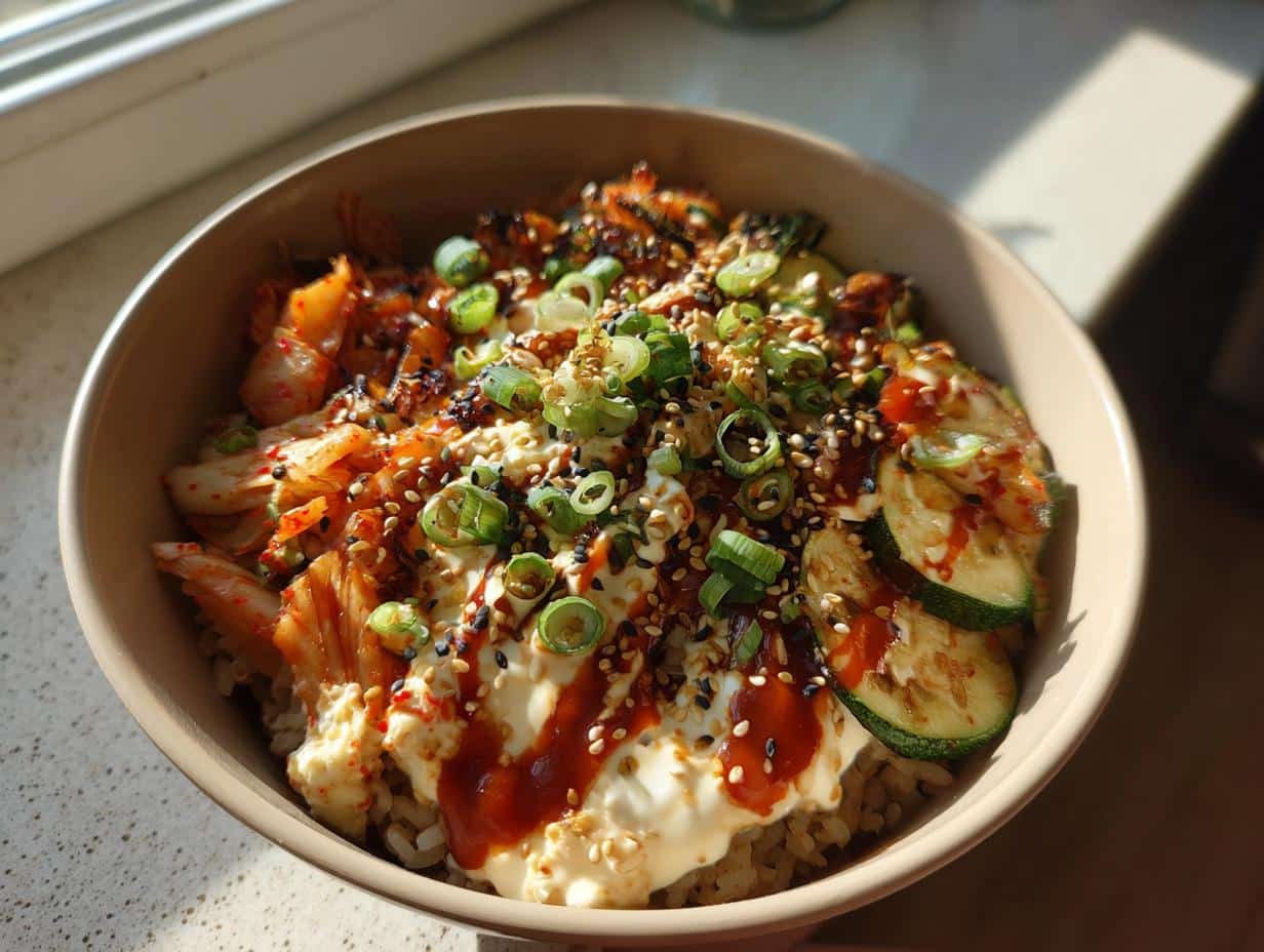 Cottage Cheese Korean BBQ Bowl
