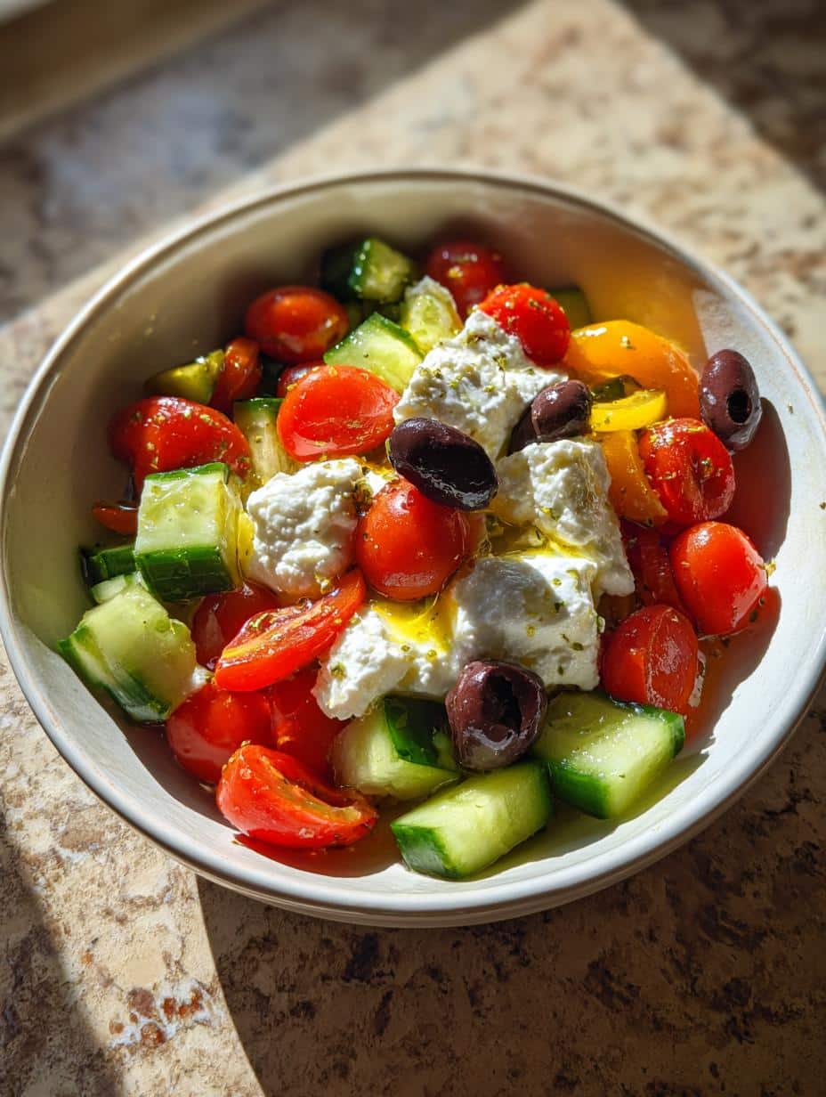 Cottage Cheese Mediterranean Mezze Bowl: 5 Fresh Reasons to Try 4 Cottage Cheese Mediterranean Mezze Bowl - detail 1