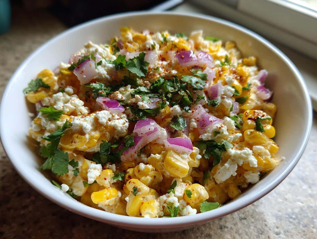 Cottage Cheese Mexican Street Corn Bowl