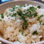 Garlic Butter Rice (Prep Ahead)