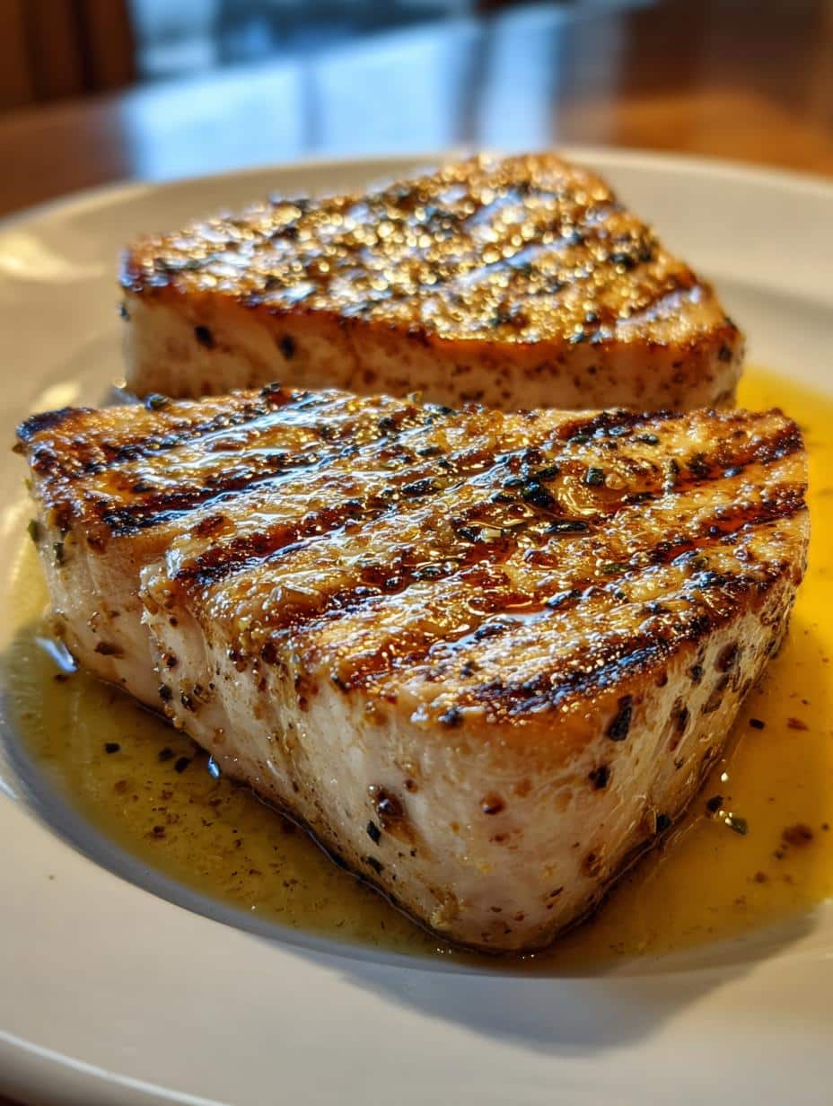 Grilled Swordfish Steaks (40g Protein) - detail 1