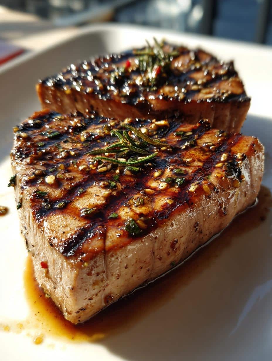 Grilled Tuna Steaks (45g Protein) - detail 1