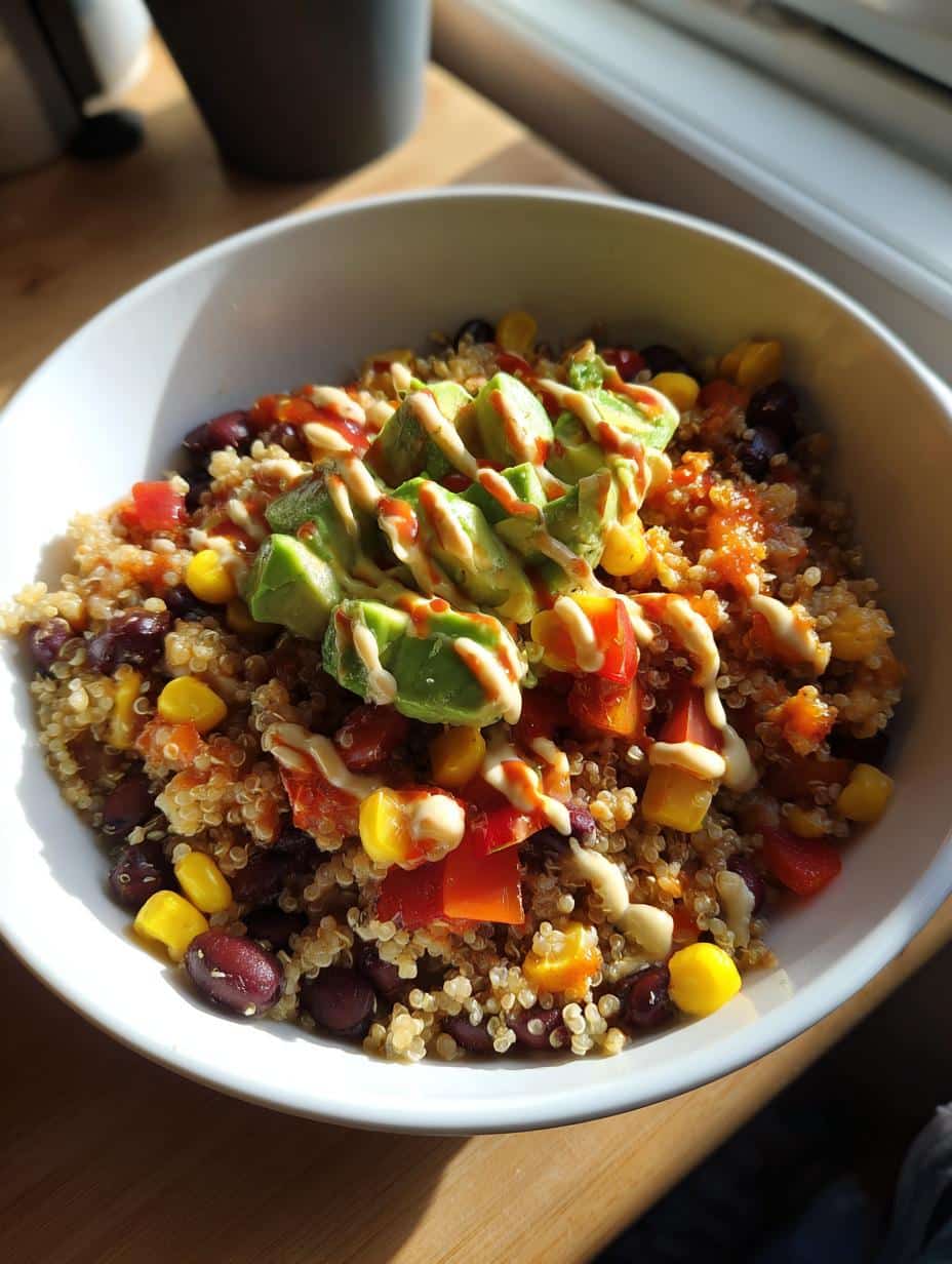 High-Protein Bean and Quinoa Bowls - detail 1