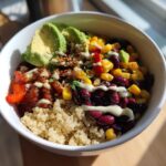 High-Protein Bean and Quinoa Bowls