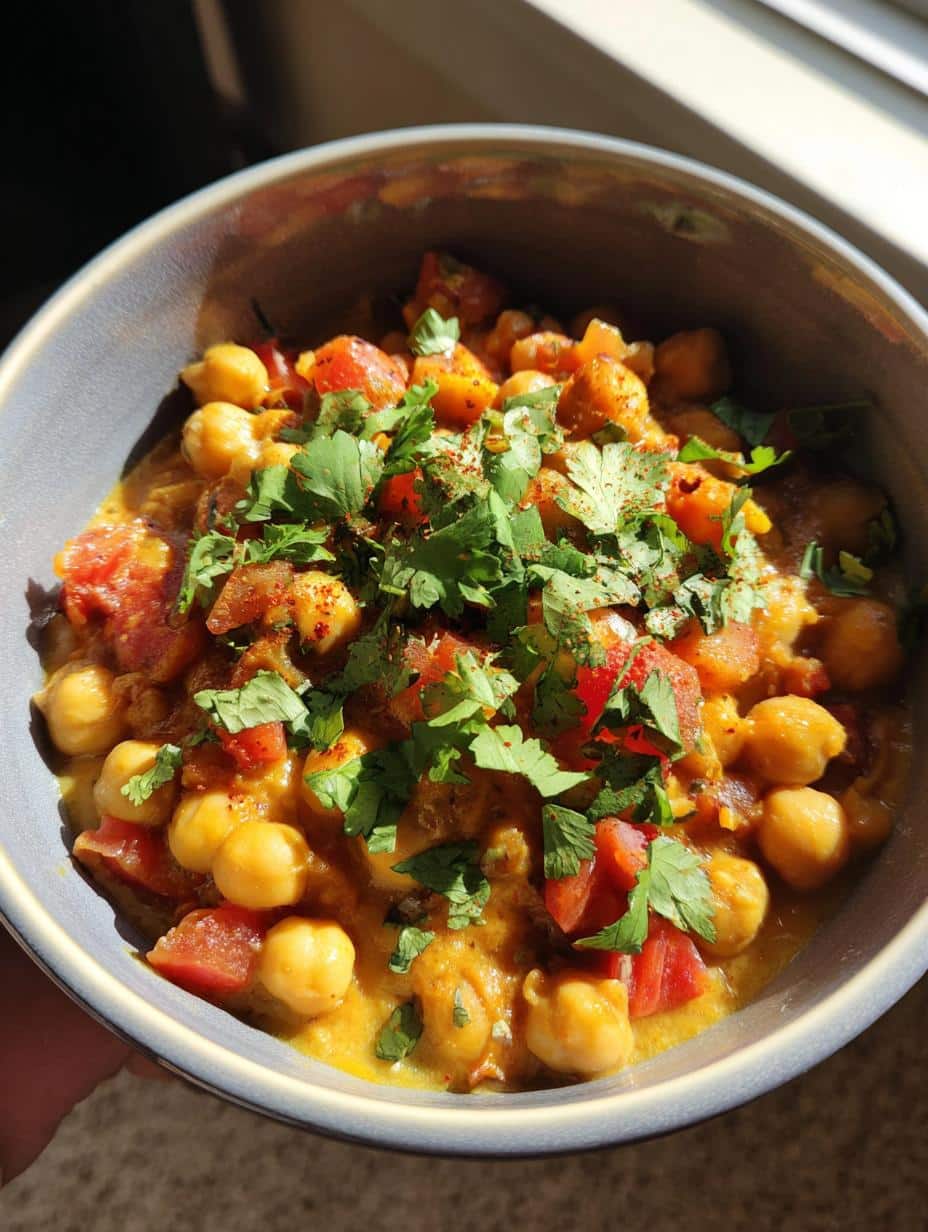 High-Protein Chickpea Curry - detail 1