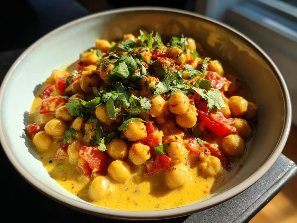 High-Protein Chickpea Curry
