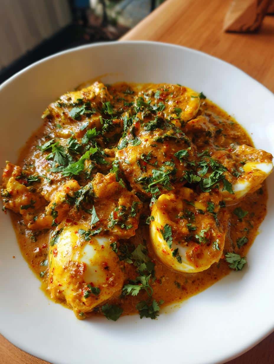 High-Protein Egg Curry - detail 1