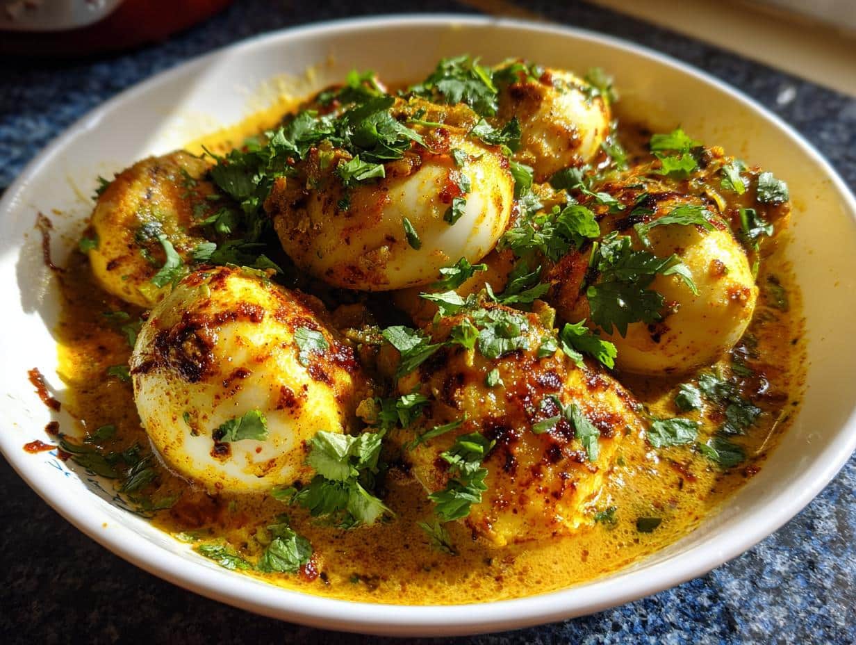 High-Protein Egg Curry
