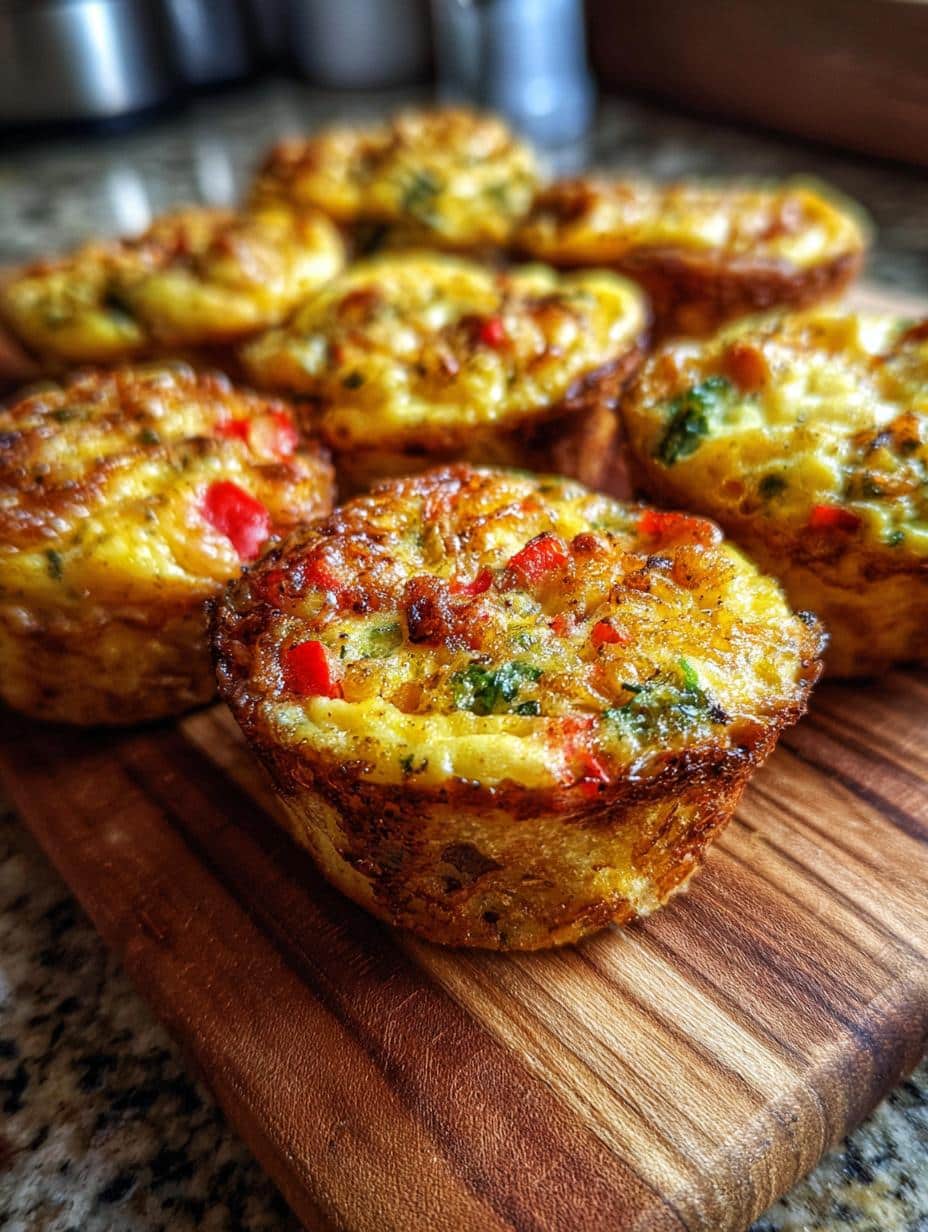 Holiday quiche bites - detail 1