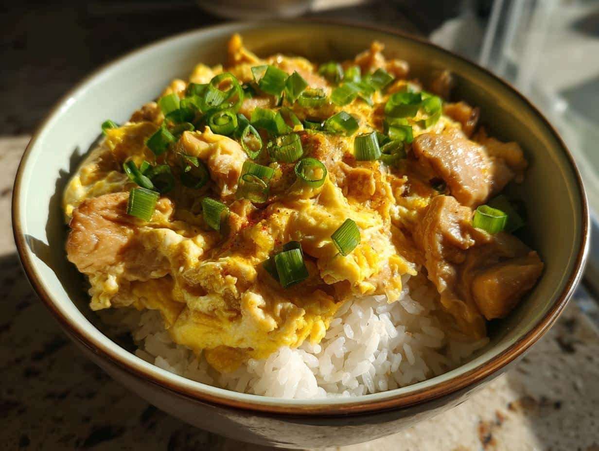 Japanese Chicken Oyakodon