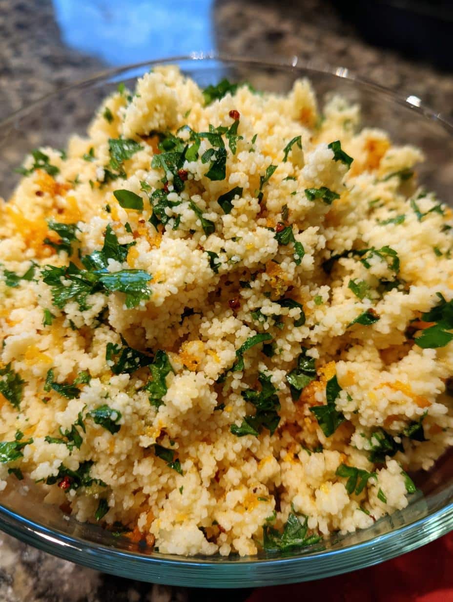 Lemon Couscous (Quick Reheat) That Will Brighten Your Meal 4 Lemon Couscous (Quick Reheat) - detail 1