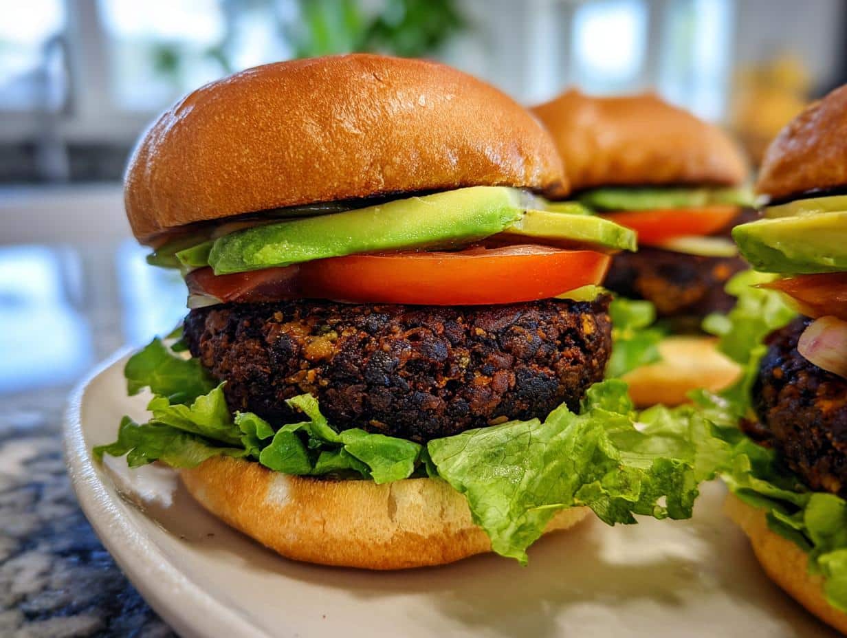 Protein-Packed Black Bean Burgers