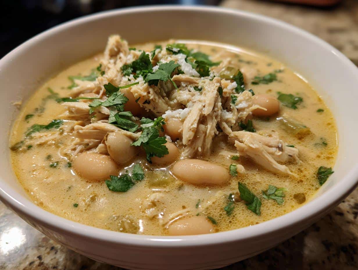 Protein White Bean Chicken Chili