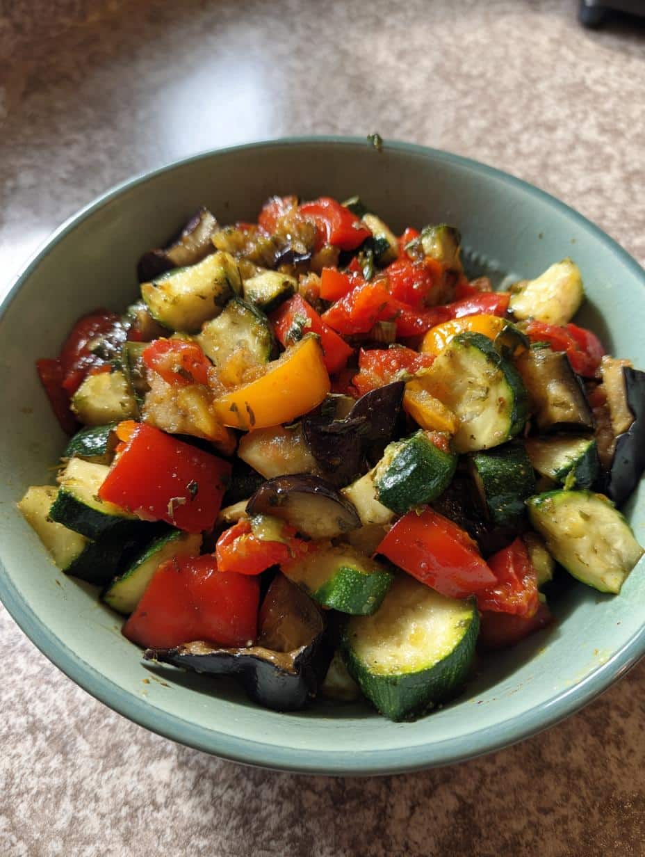 Ratatouille (French Vegetable Stew) - detail 1