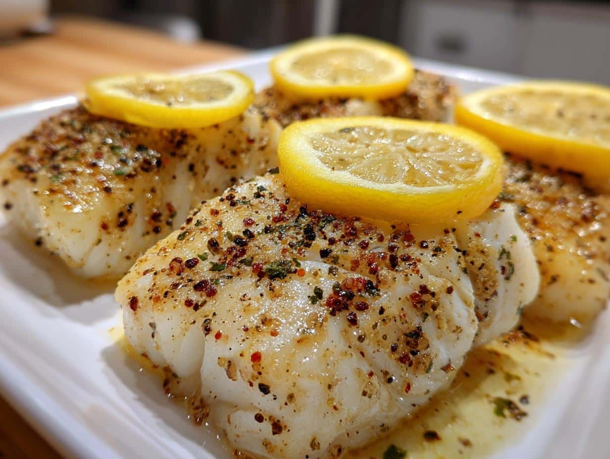 Steamed Chilean Sea Bass (40g Protein)
