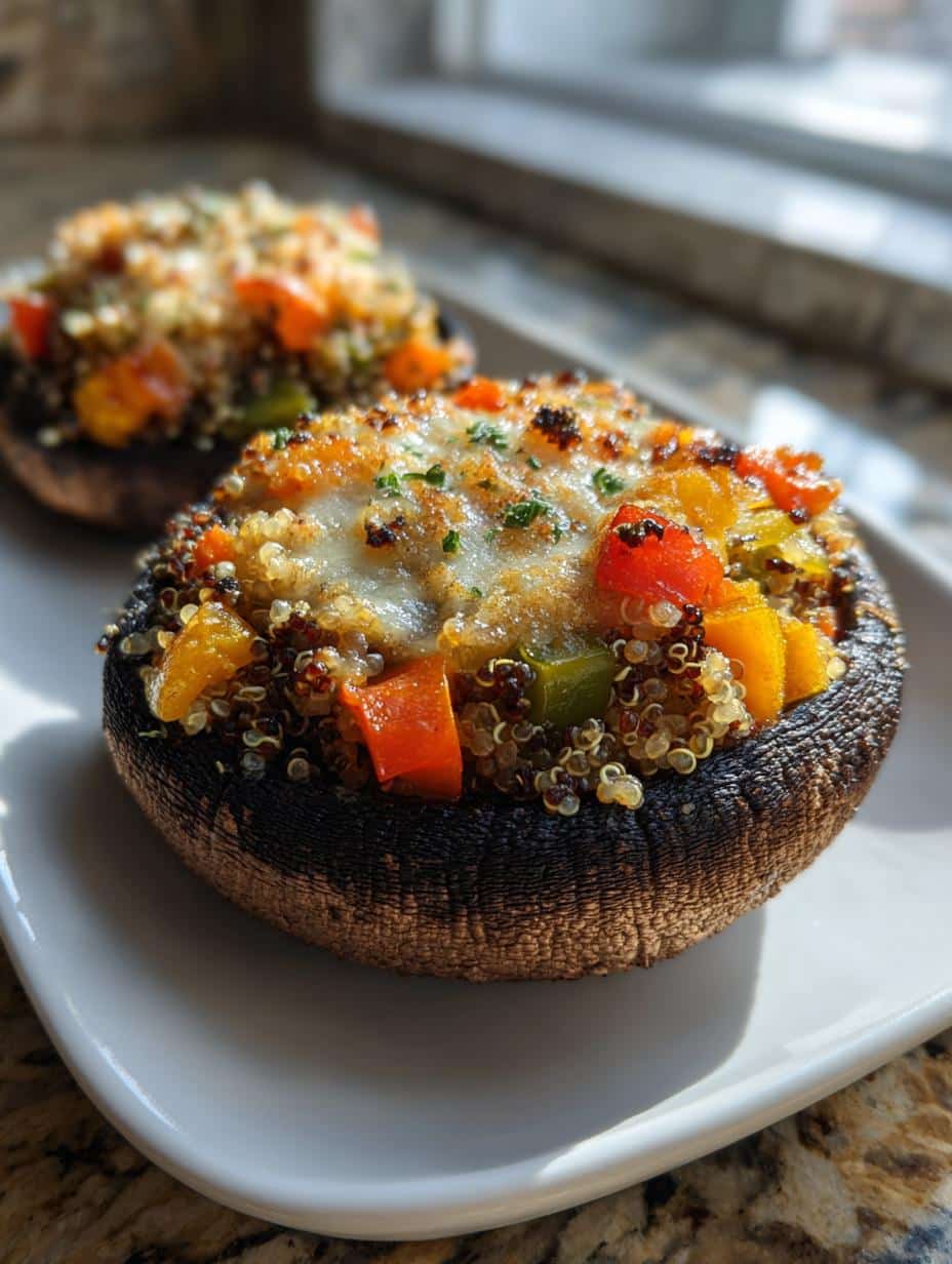 Stuffed Portobello Mushrooms - detail 1
