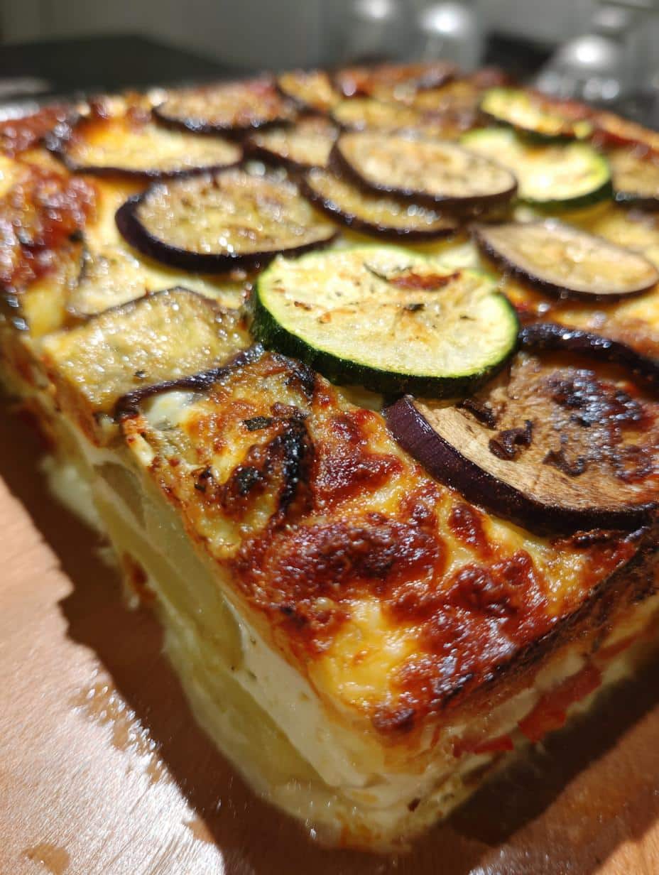 Vegetable Moussaka - detail 1