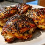 air fryer chicken thighs crispy