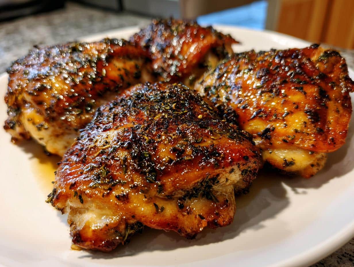 air fryer chicken thighs crispy