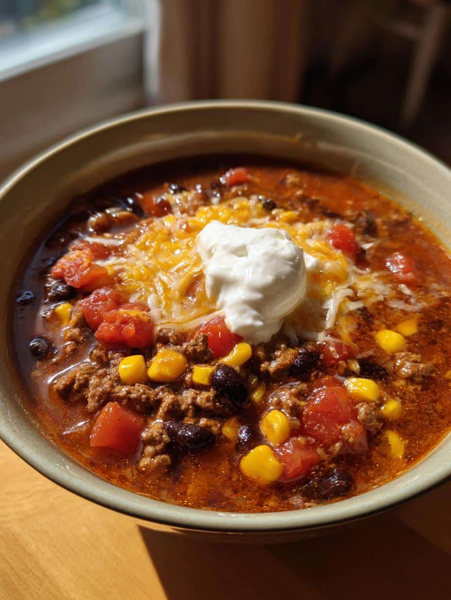 beef taco soup instant pot - detail 1