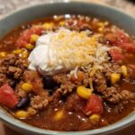 beef taco soup instant pot
