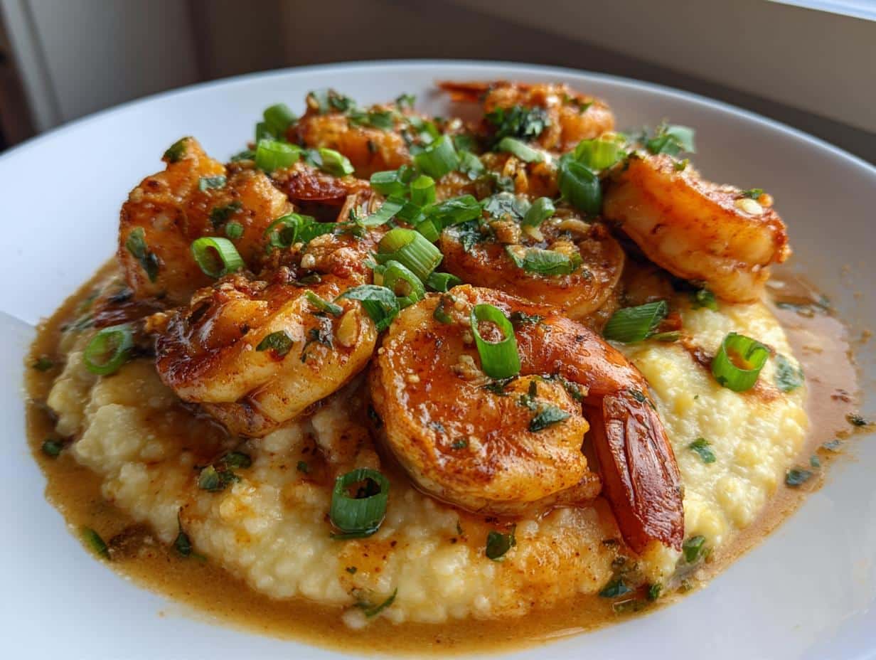 cajun shrimp and grits