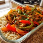 chicken fajita bowl meal prep