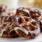 chocolate covered pretzels festive