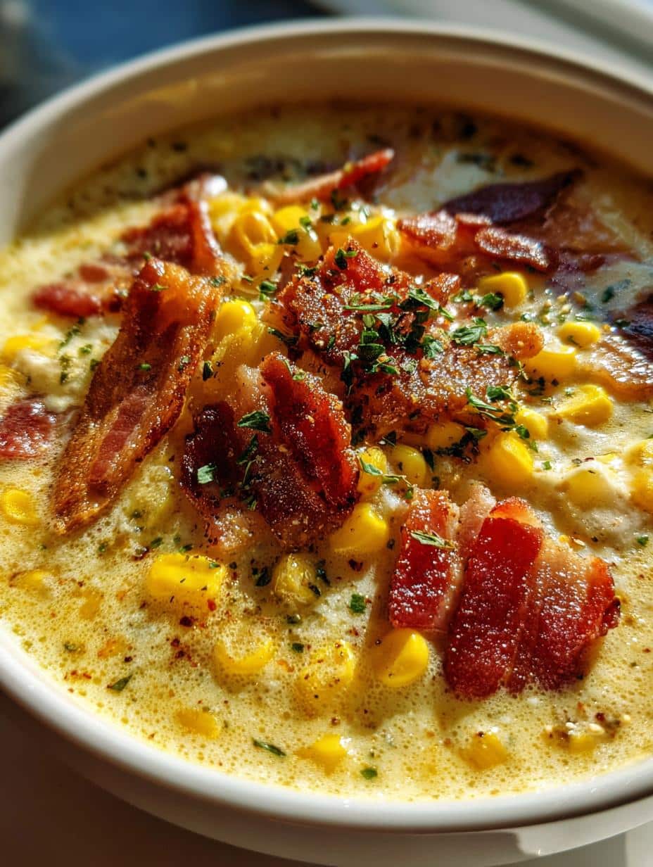 Corn and Bacon Chowder: 7 Comforting Steps to Bliss 4 corn and bacon chowder - detail 1