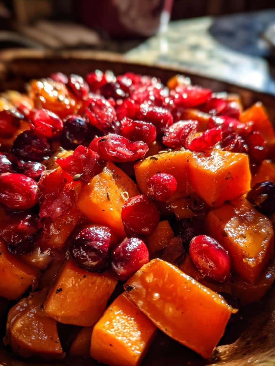cranberry orange sweet potatoes - detail 1