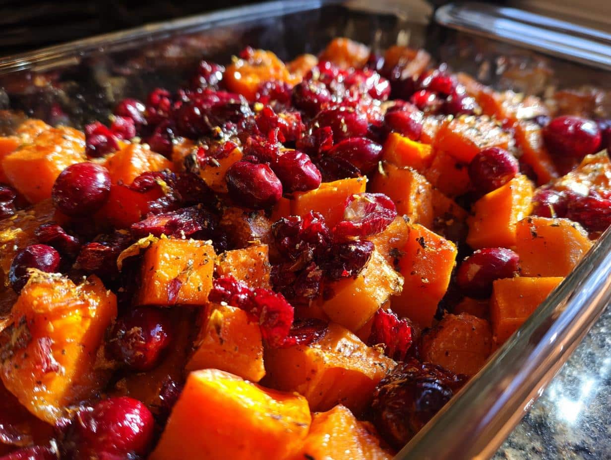 cranberry orange sweet potatoes