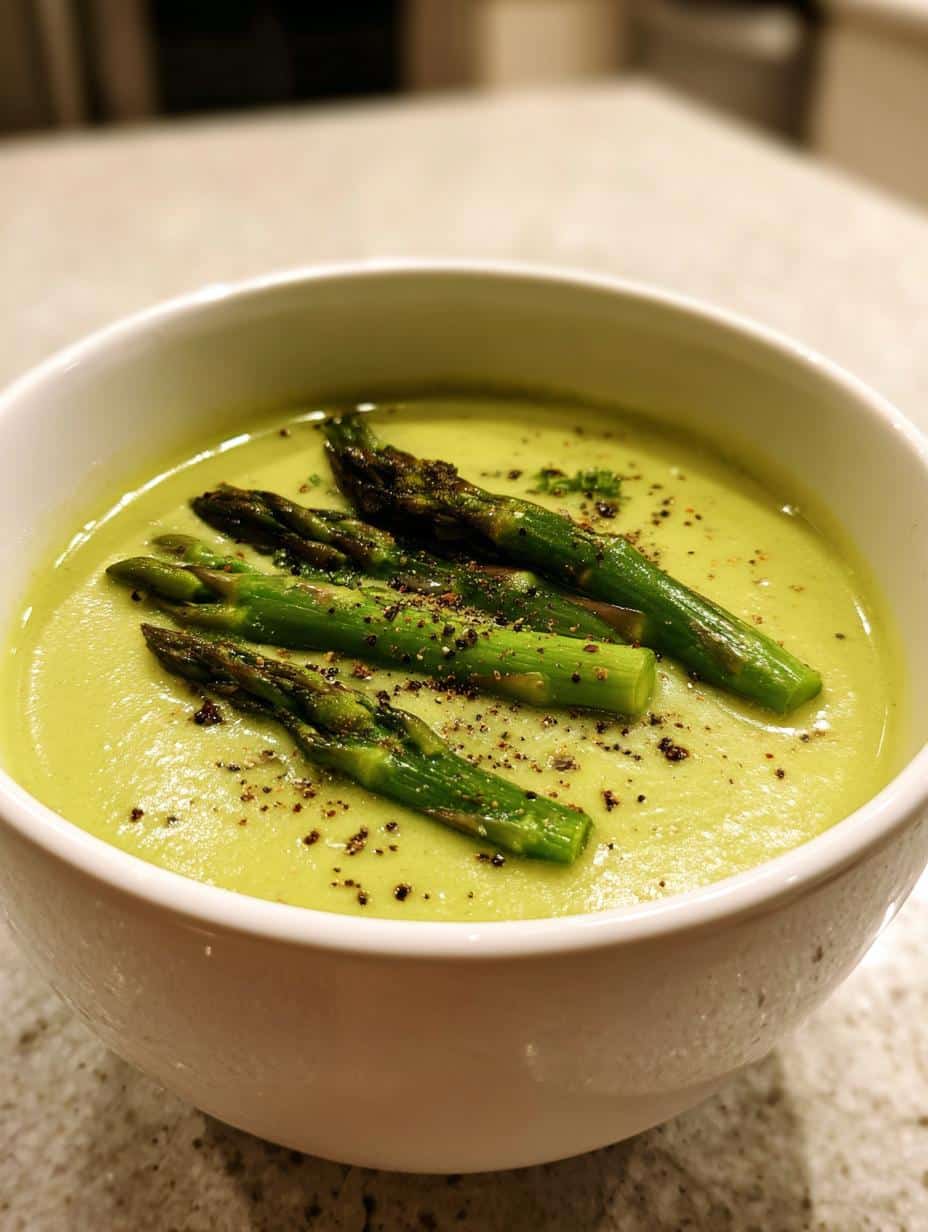 Cream of Asparagus Soup: 5 Heartwarming Comforts 4 cream of asparagus soup - detail 1