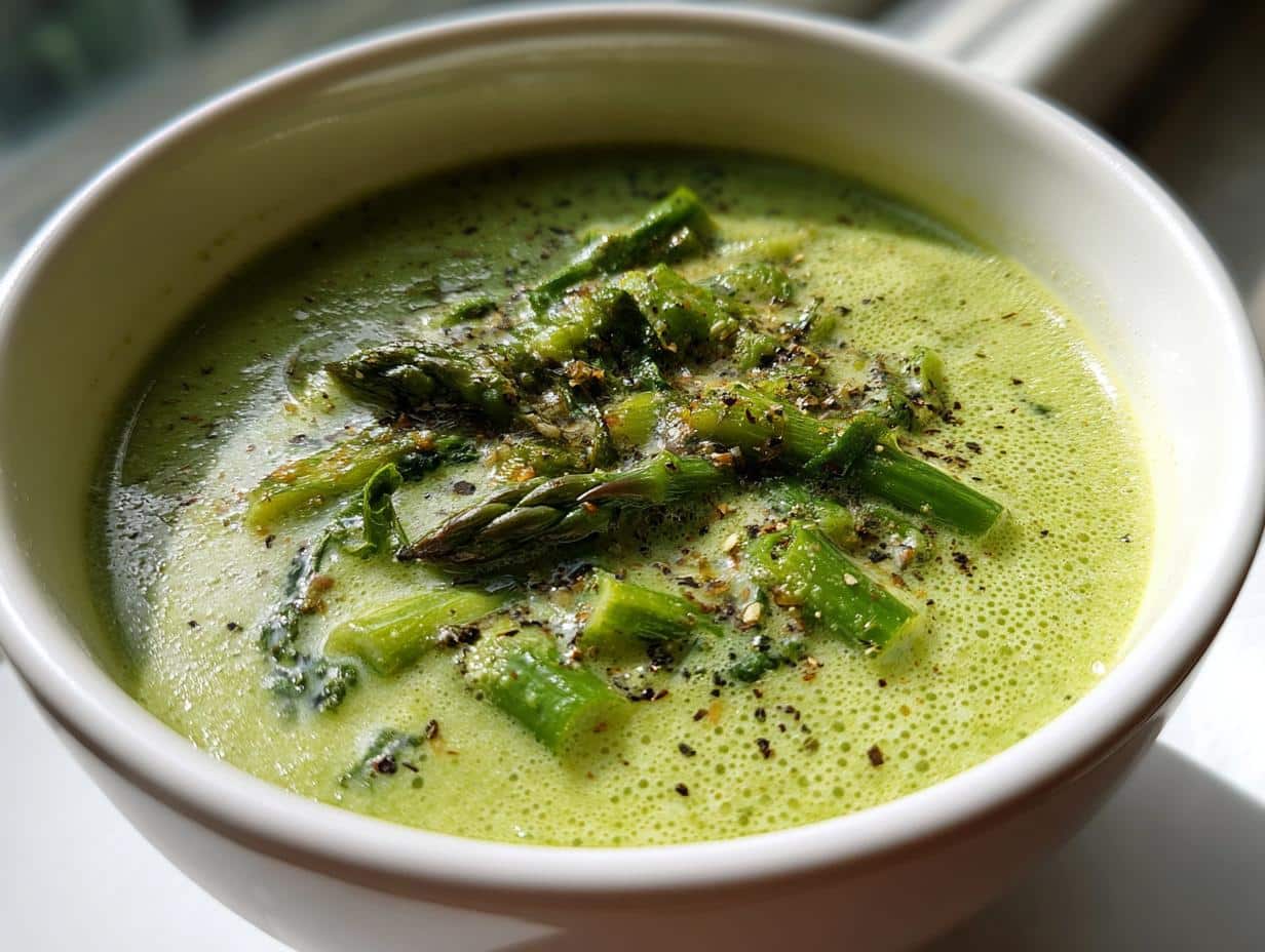 Cream of Asparagus Soup: 5 Heartwarming Comforts 3 cream of asparagus soup