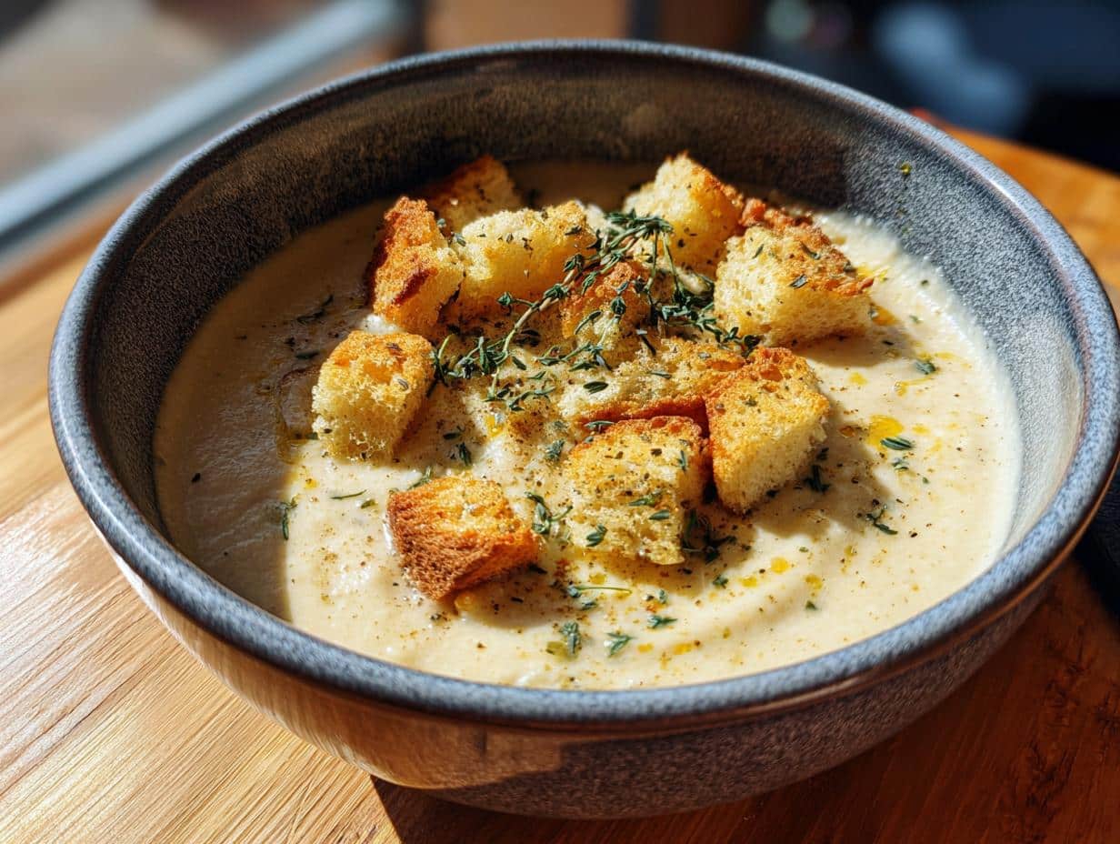 creamy cauliflower soup