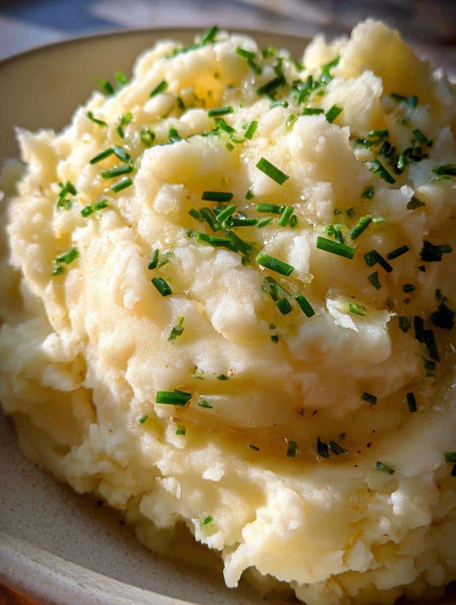 creamy mashed potatoes christmas - detail 1