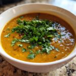 curried lentil soup coconut
