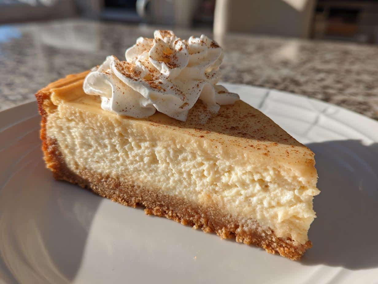 eggnog cheesecake recipe