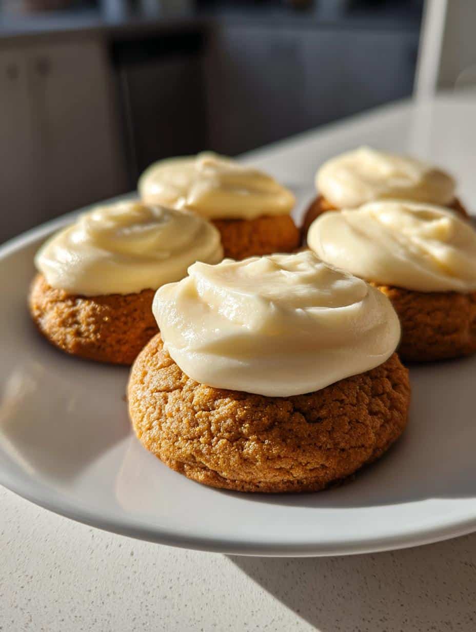 eggnog cookies cream cheese frosting - detail 1