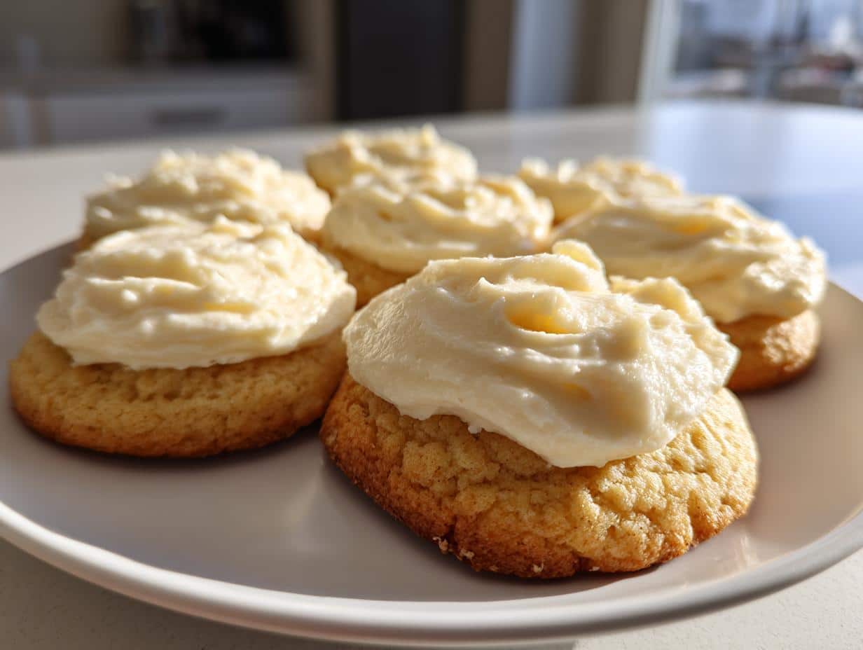 eggnog cookies cream cheese frosting