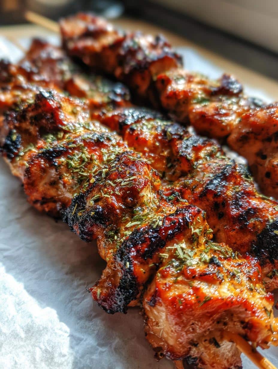 greek chicken kebabs marinade - detail 1