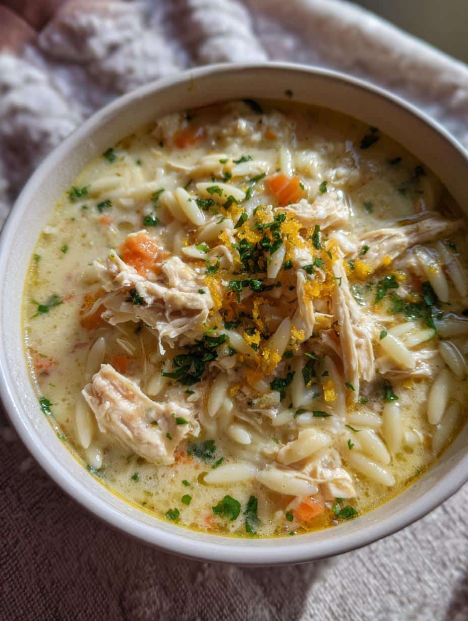 Greek Lemon Chicken Soup Avgolemono: 7 Comforting Benefits 4 greek lemon chicken soup avgolemono - detail 1