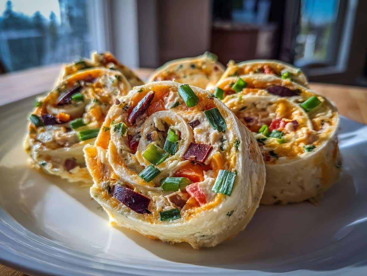 holiday pinwheel appetizers