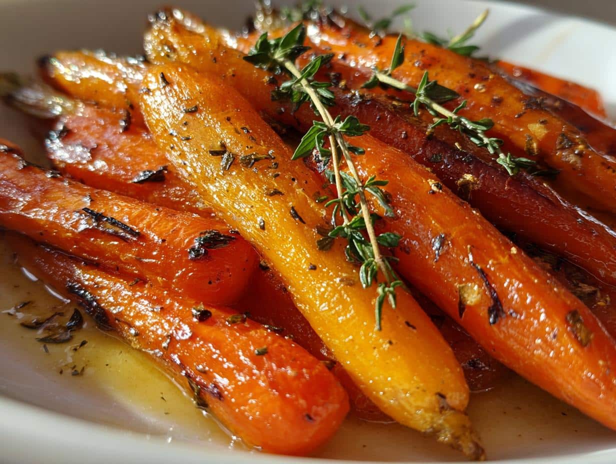 honey roasted carrots christmas