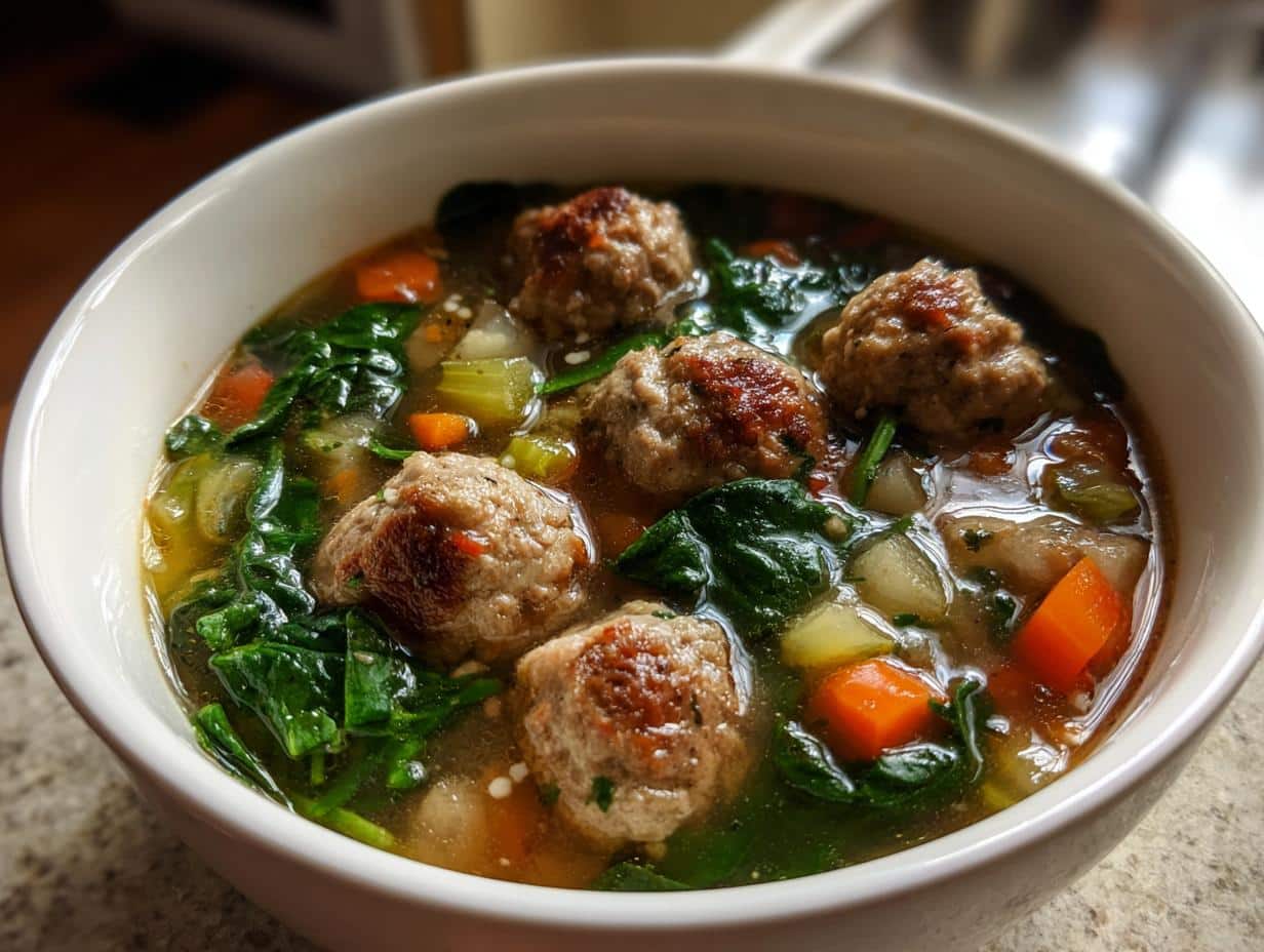 italian wedding soup meatballs